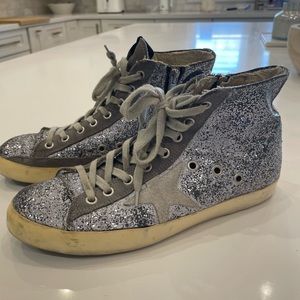 Golden Goose sparkly sneakers